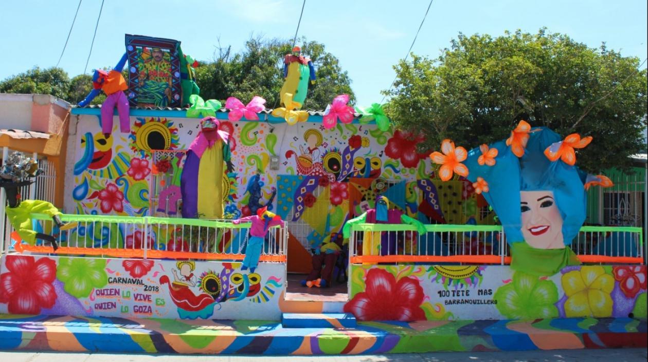 Decoración de Carnaval de Barranquilla