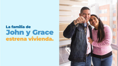 Cómo Grace y John cumplieron el sueño de comprar vivienda propia