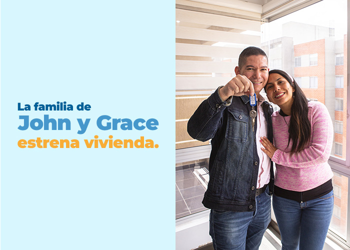 Cómo Grace y John cumplieron el sueño de comprar vivienda propia